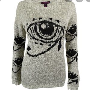 Material Girl Eye of Horus Sweater